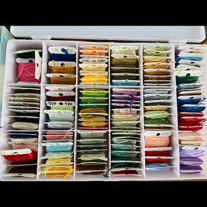 Embroidery Floss and needles